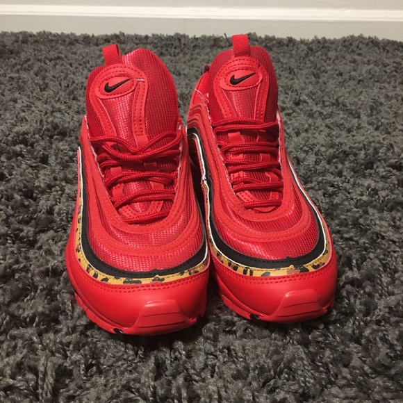 air max 97 red cheetah print